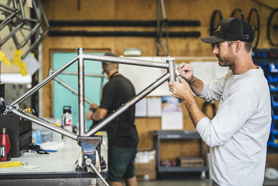 GCN--INSIDE THE MOOTS FACTORY; BIKE BUILDER FOR A DAY